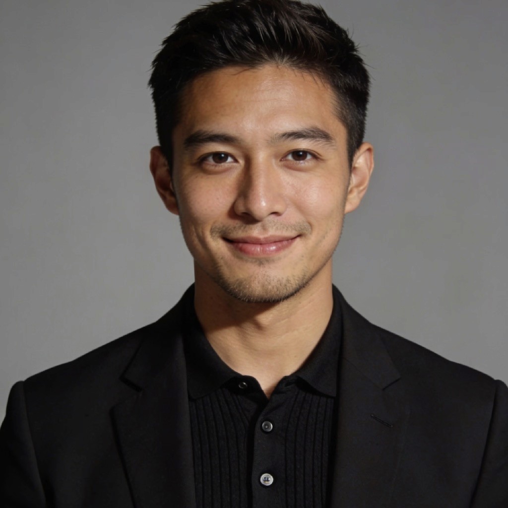 Portrait of Alex Tanaka.